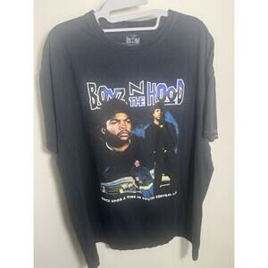 boyz in the hood black tshirt vintage street wear